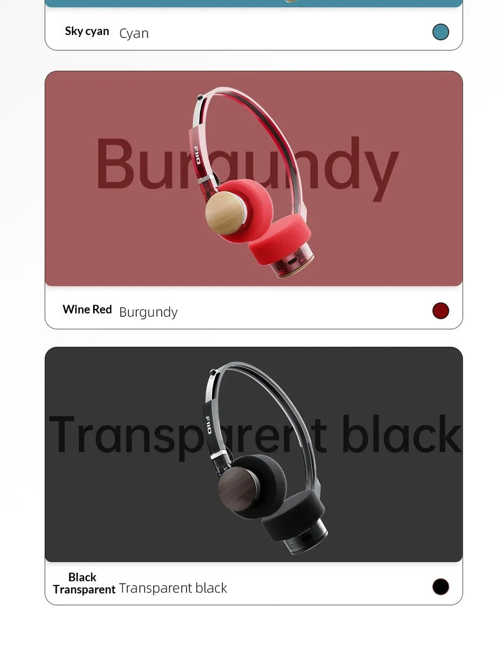 Auriculares Fiio Eh11 Retro Over-Ear Bluetooth con Controlador Dinámico Grande de 40 mm, Carcasa Mecánica, Auriculares con Audio de Alta Resolución Ldac