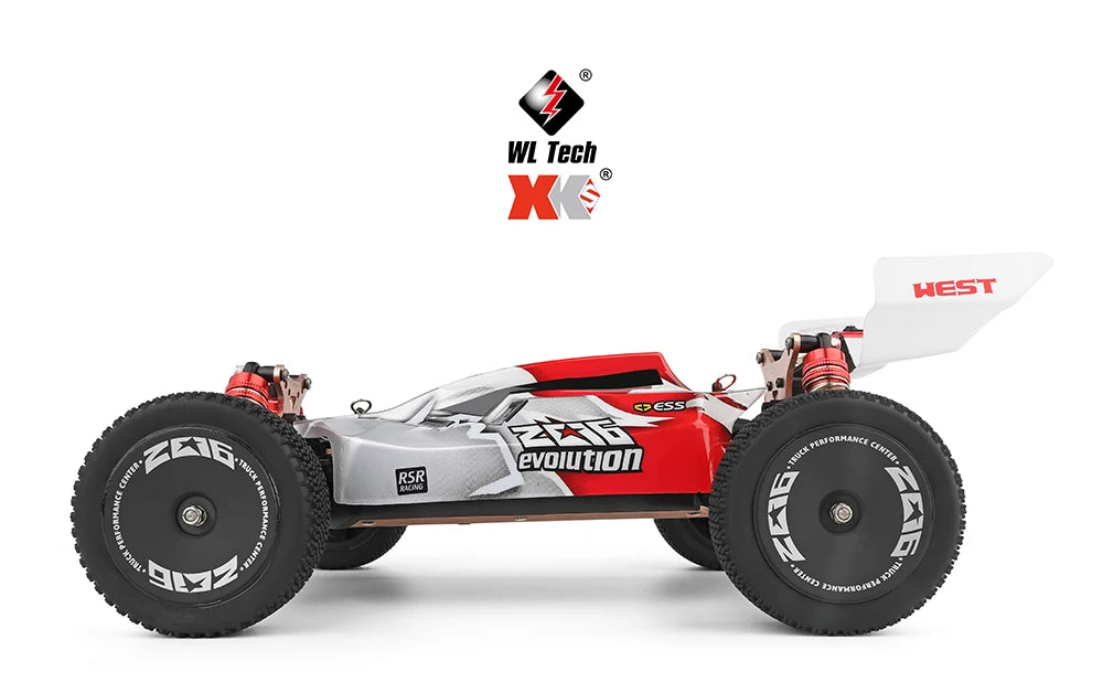 WLtoys 144001 144010   Coche teledirigido sin escobillas 1:14 2,4G 4WD eléctrico de alta velocidad todoterreno Control remoto coche de carreras de deriva 1/14 juguetes de regalo