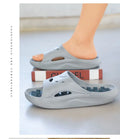 Pantuflas de masaje con acupresión magnética antideslizantes para baño