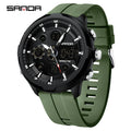 Reloj Militar Digital SANDA G Doble Pantalla para Hombre