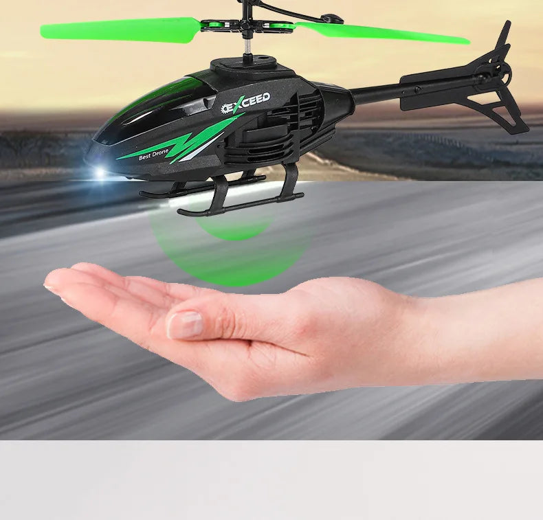 Mini Dron RC con Luces LED Control Remoto y por Gestos