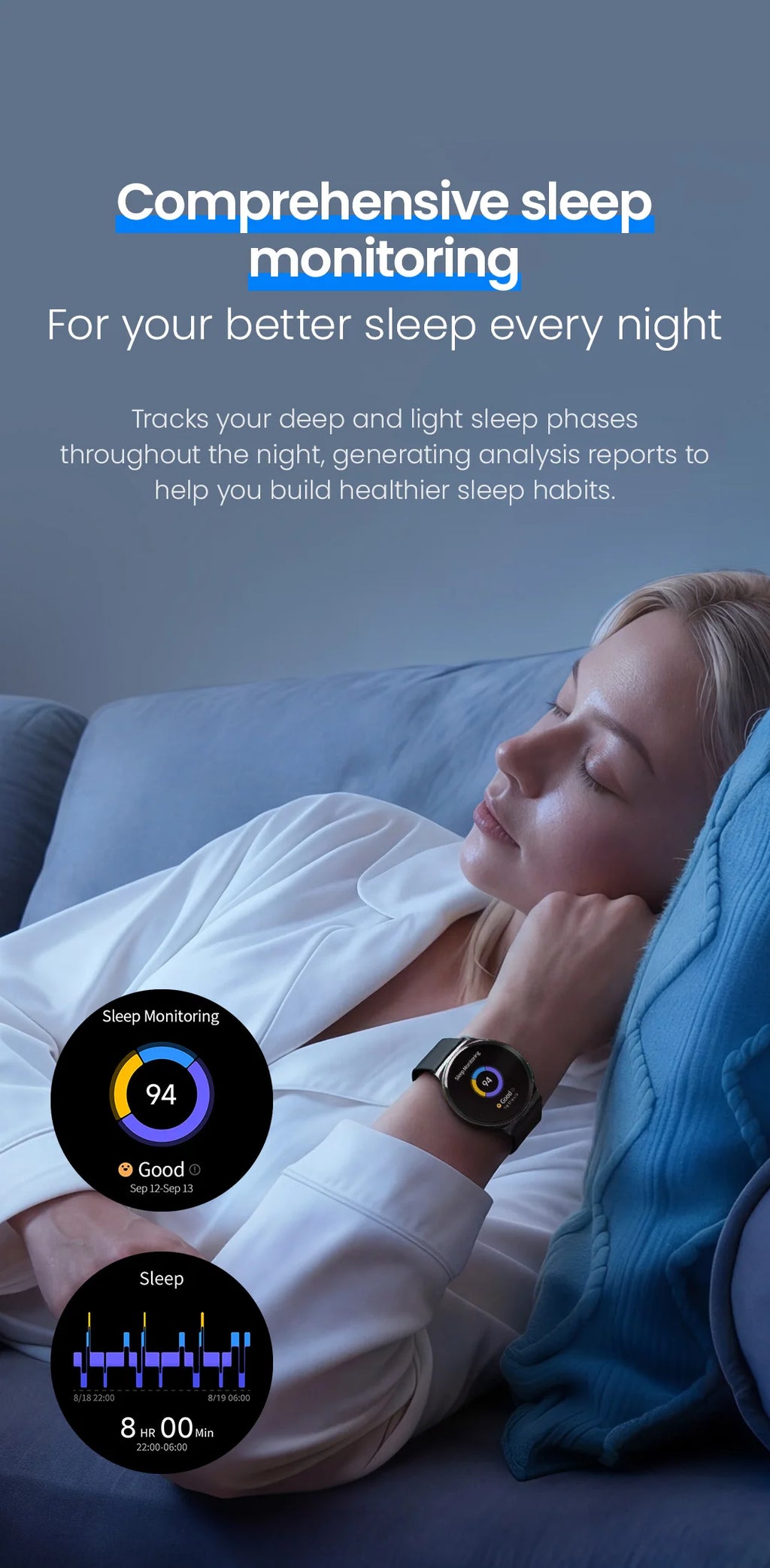 Reloj Inteligente Solar Lite 2 con AMOLED, Modos Deportivos y Llamadas