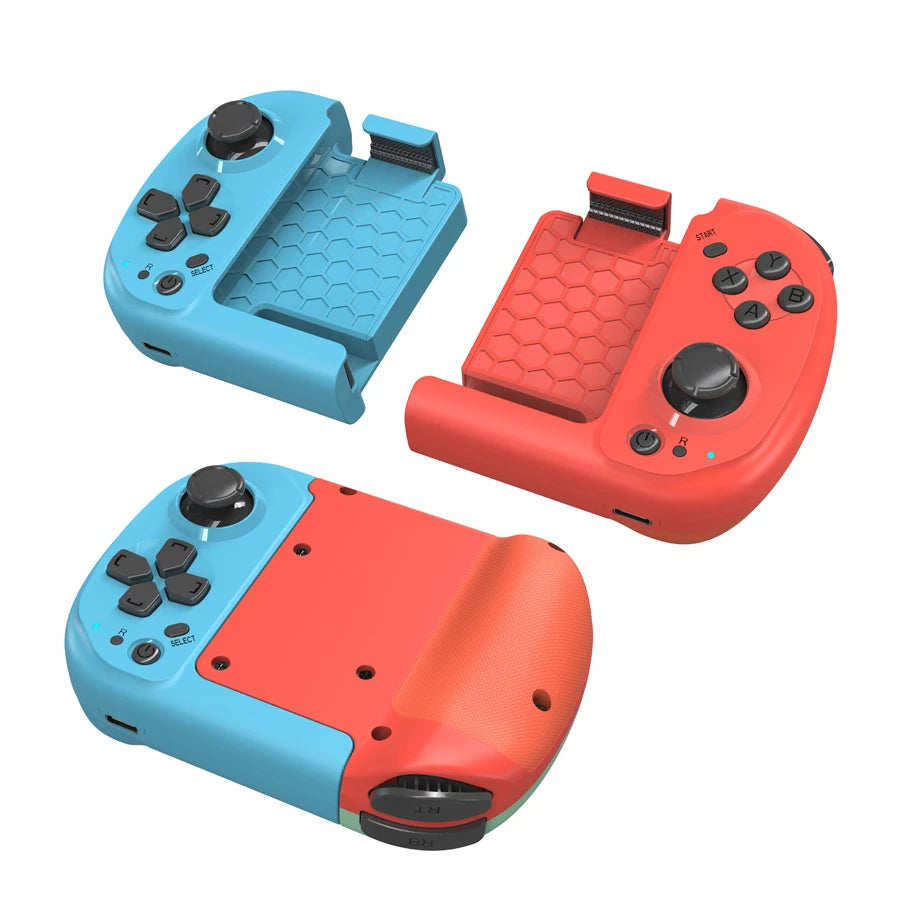 Mando inalámbrico Mocute 061, controlador de juego dividido izquierdo y derecho, Joystick de juego Bluetooth para Android, IOS y PC