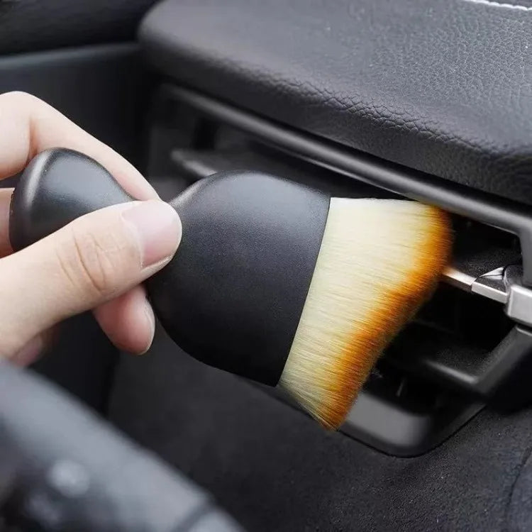 Juego de 6 cepillos para detalles de cuidado de lavado de coches, para limpiar ruedas, salpicaderos, salidas y más, cepillos de limpieza para automóviles, accesorios para automóviles
