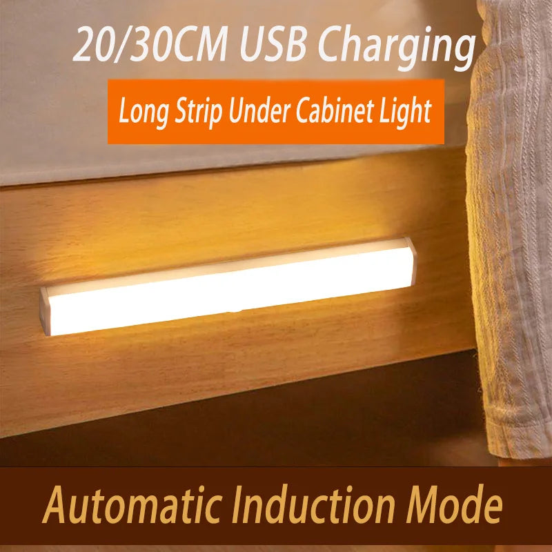 Luz Nocturna LED USB con Sensor para Gabinete