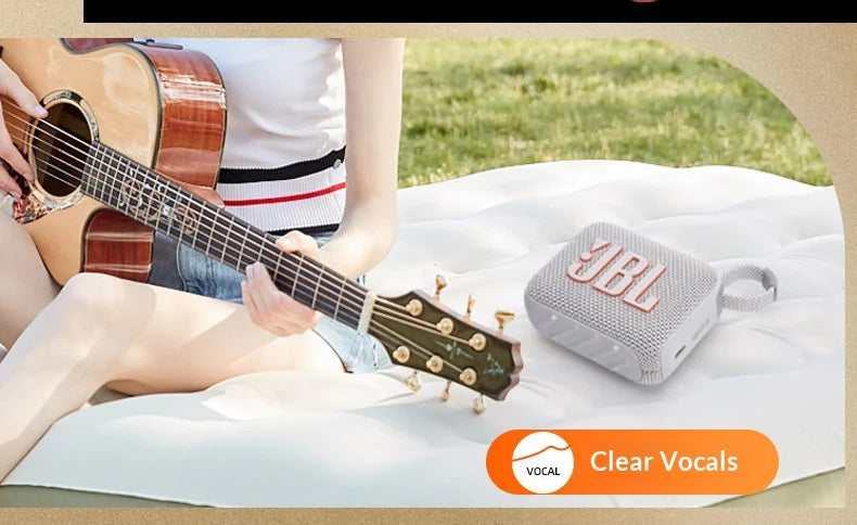 Parlante Bluetooth JBL Go 4 Portátil Impermeable