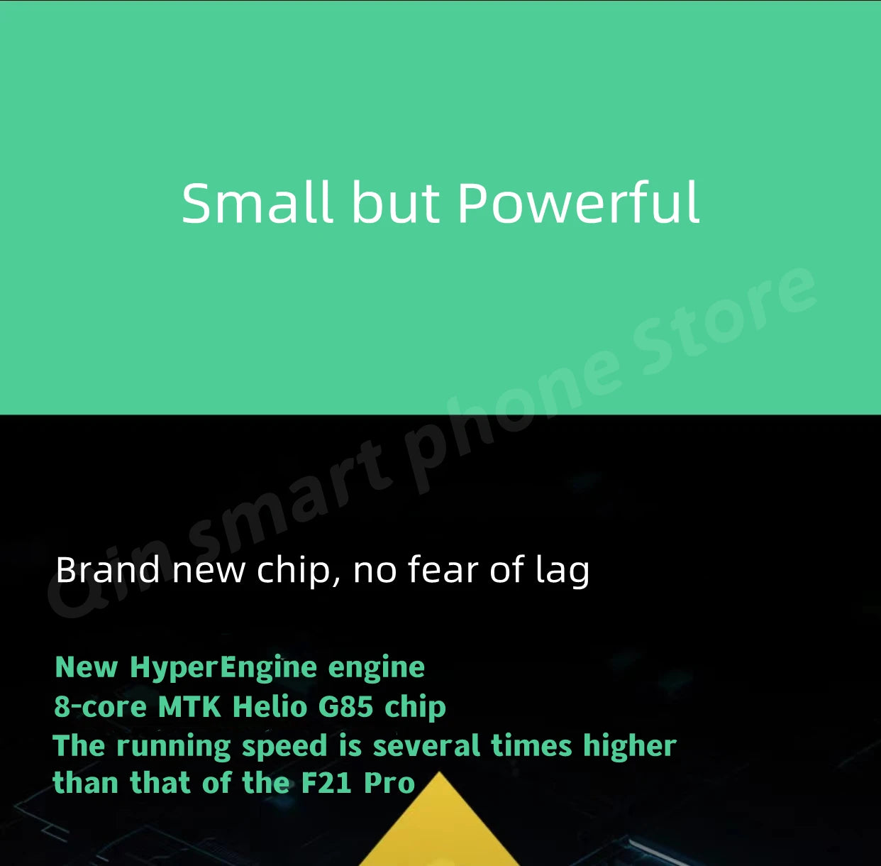Nuevo Qin F22 Pro pantalla táctil inteligente teléfono Wifi 5G + 3,5 pulgadas 4GB 64GB agregar Google Store Android versión QinGlobal teléfono móvil