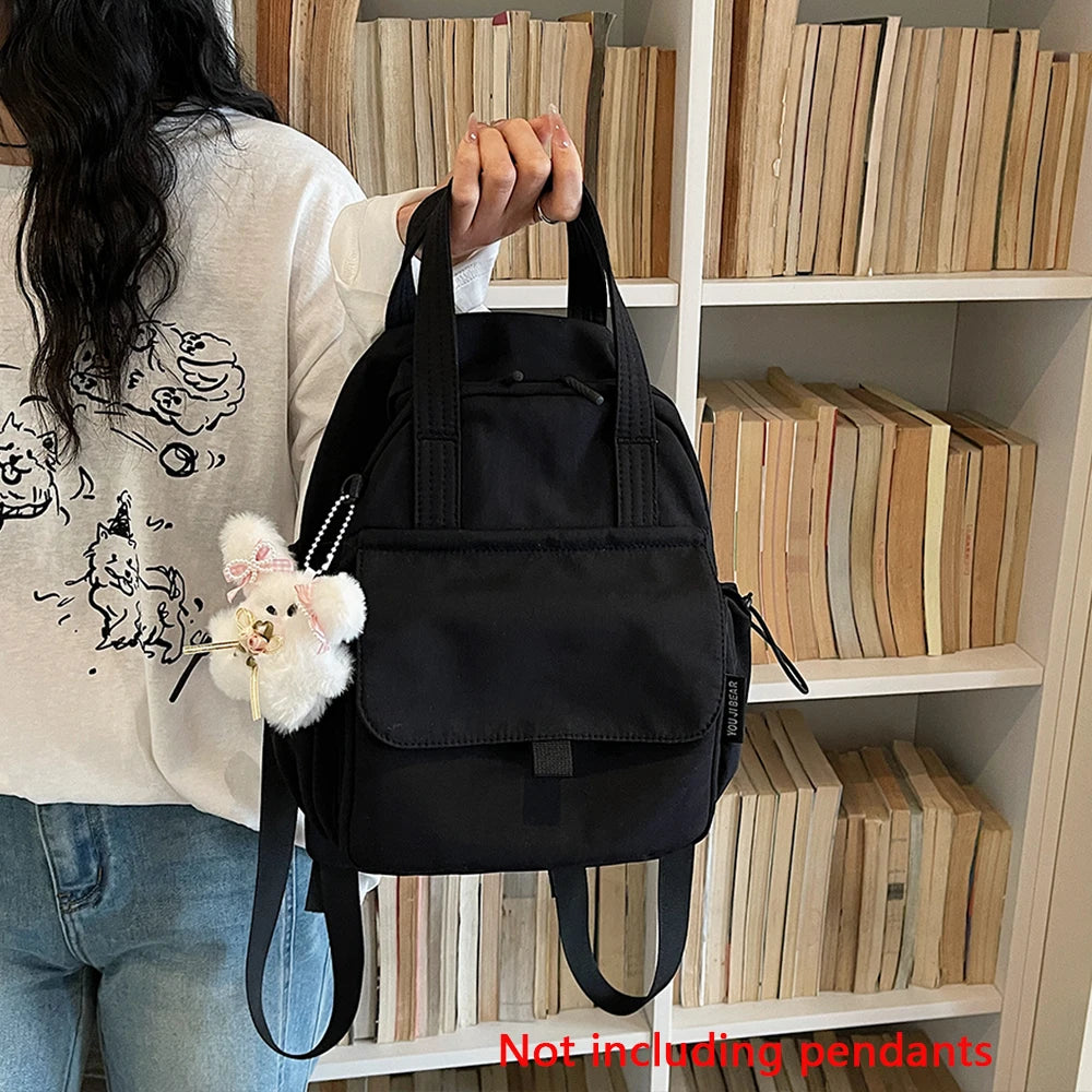 Mochila de Doble Asa con Diseño Exclusivo, Bolsa de Viaje de Gran Capacidad, Bolso Casual para Parejas, Bolso de Mano Ligero para Salidas Diarias
