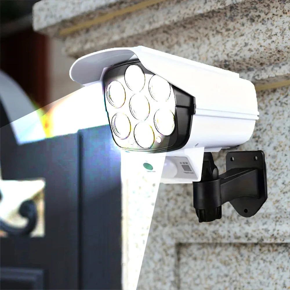 Luces Solares 77LED con Sensor de Movimiento y Control Remoto