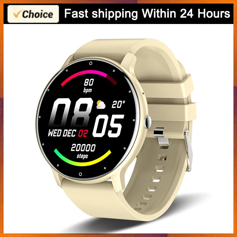 Reloj Inteligente Deportivo Impermeable con Monitor de Ritmo Cardíaco