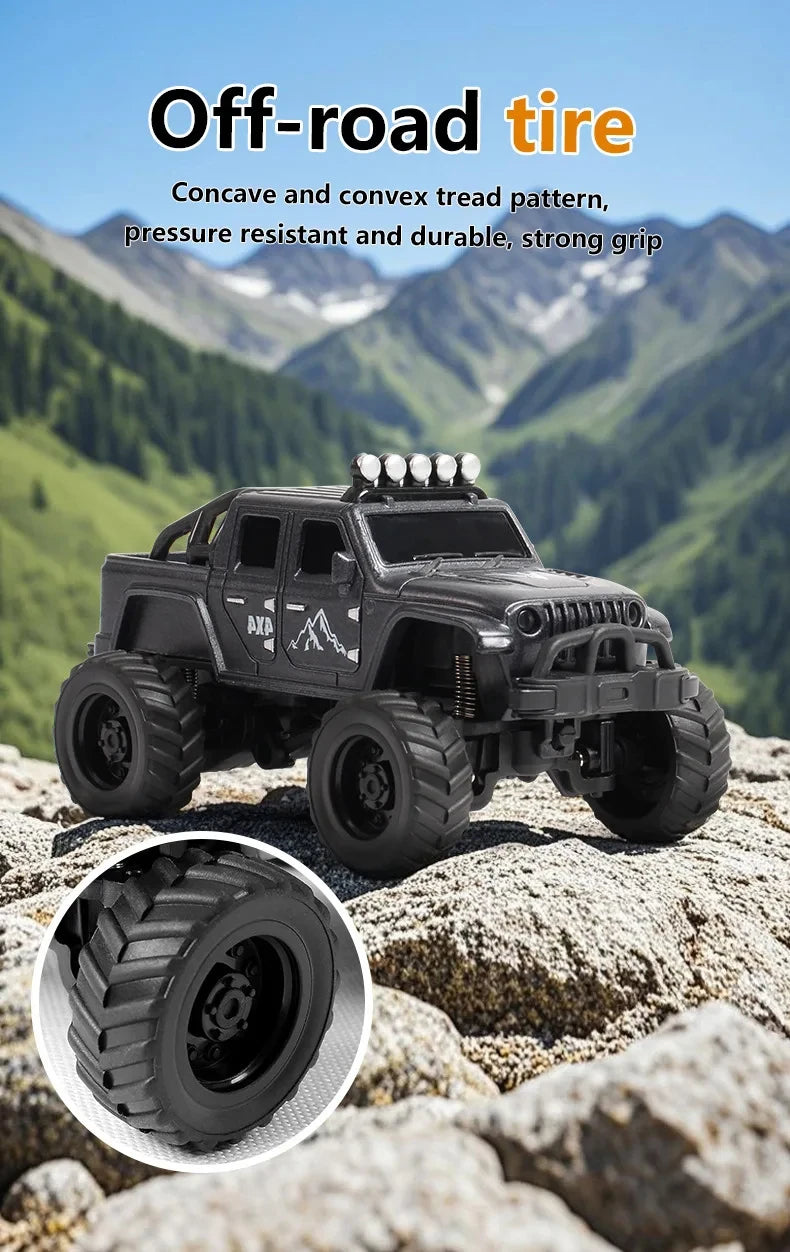 Mini Auto RC 1/64 Crawler Todoterreno con Control App