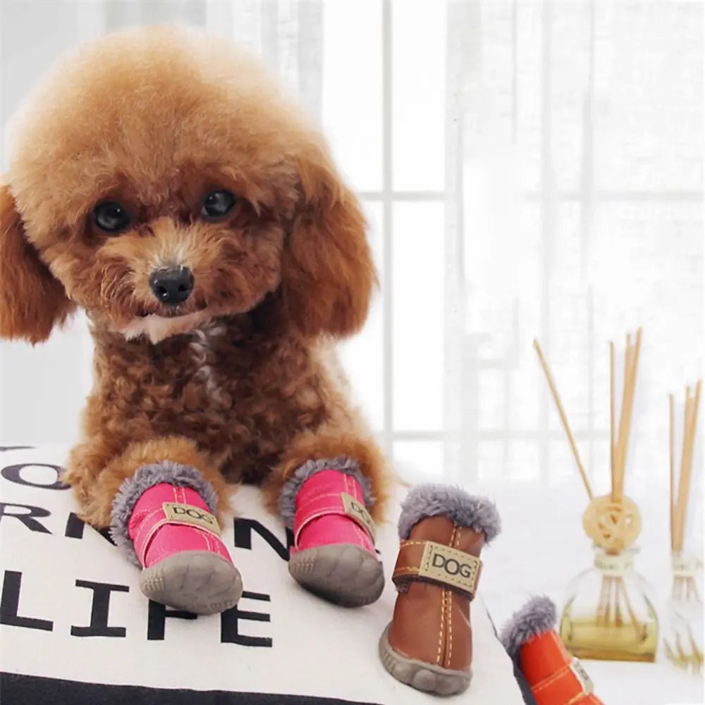 Botas de Invierno para Perros | Impermeables Antideslizantes x4