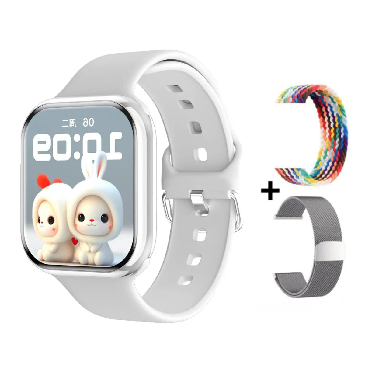 Reloj Inteligente Serie X con Presión Arterial, NFC y Carga Inalámbrica