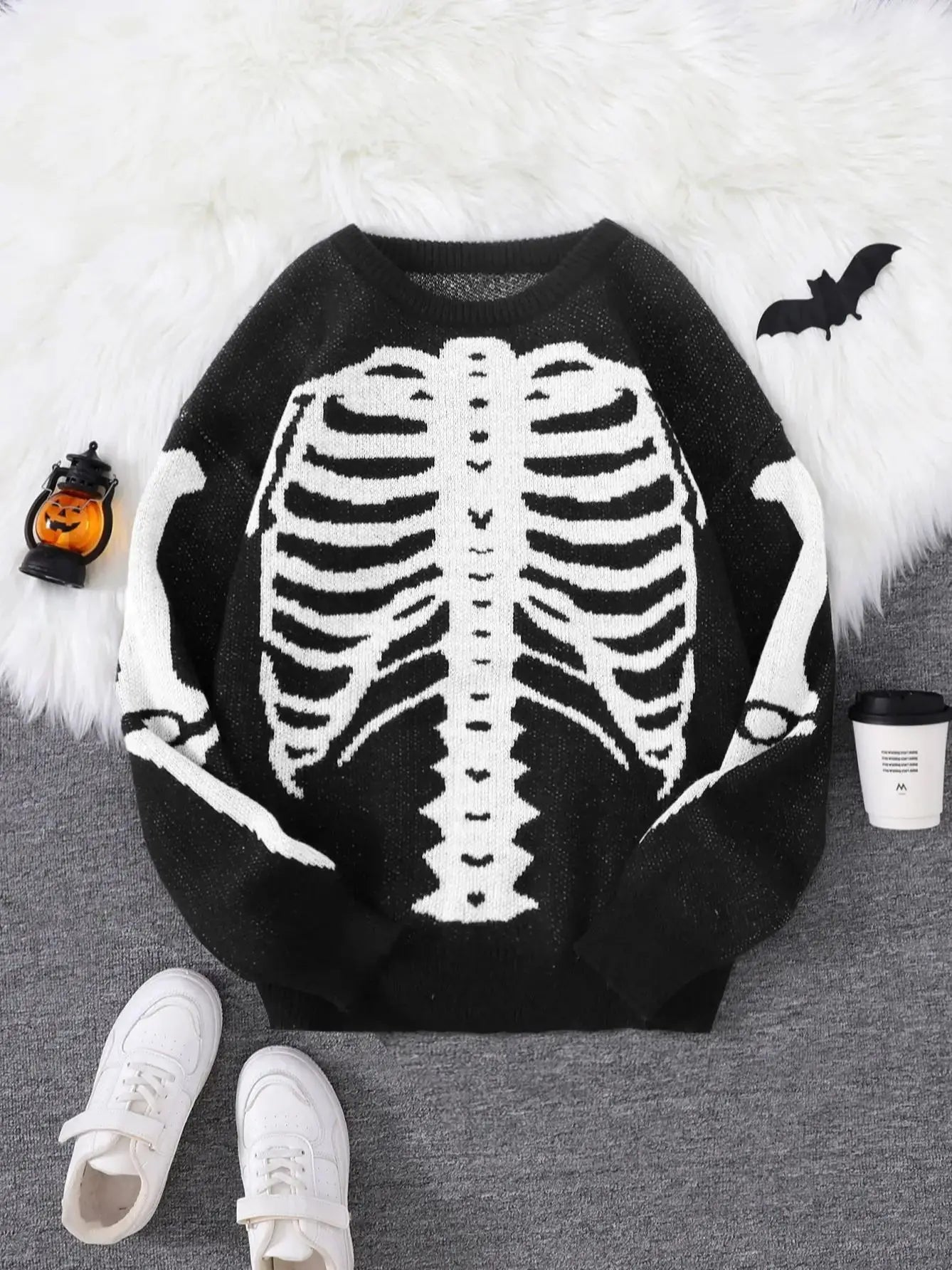 Nuevo Popular Otoño e Invierno Backbone Jacquard patrón pulóver suéter Casual cuello redondo tejido jersey de los hombres