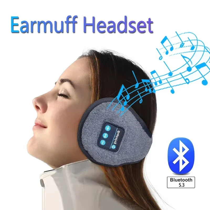 Orejeras Bluetooth Calentadoras Deportivas Invierno