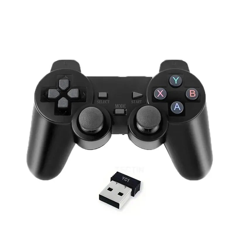 Controlador de Juegos Inalámbrico de 2.4GHz, 1PC/2PCS, Joystick USB para PC, Android TV, Teléfono, Consola de Juegos