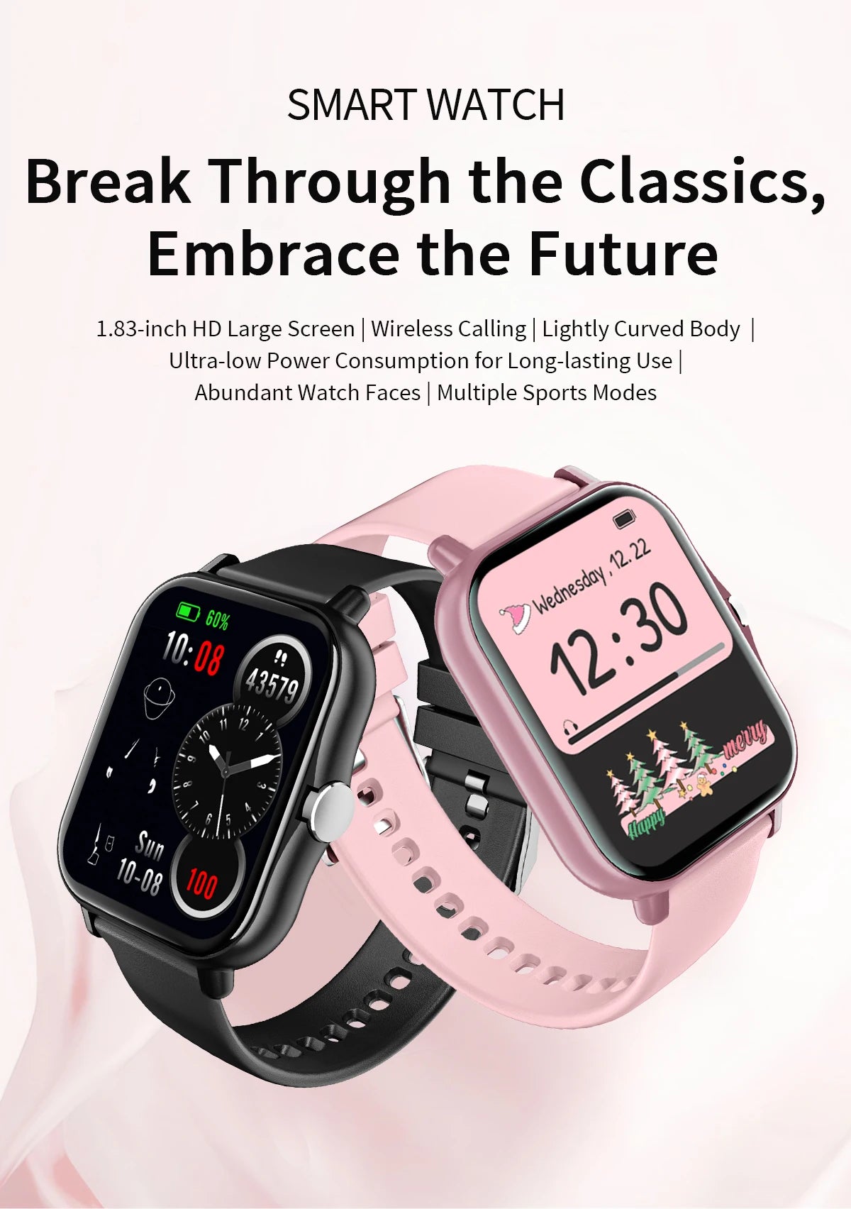 SIMSONLAB Reloj Inteligente Fitness Tracker