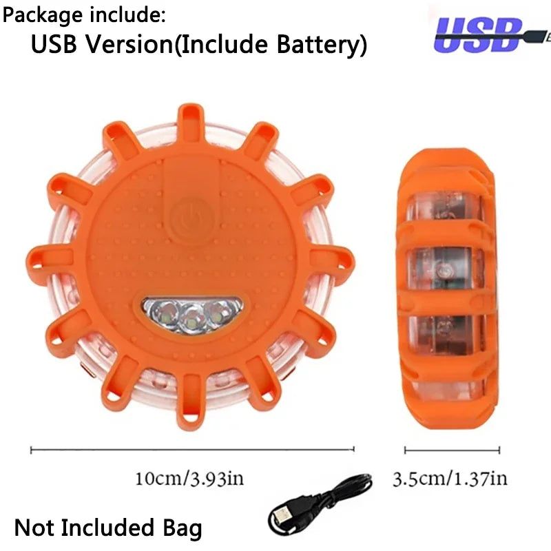 Luz LED de Advertencia Estroboscópica para Auto