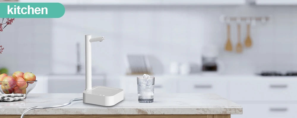 Dispensador de agua eléctrico portátil con bomba automática recargable