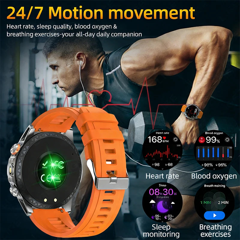 Reloj Inteligente AMOLED Deportivo con Brújula 2026