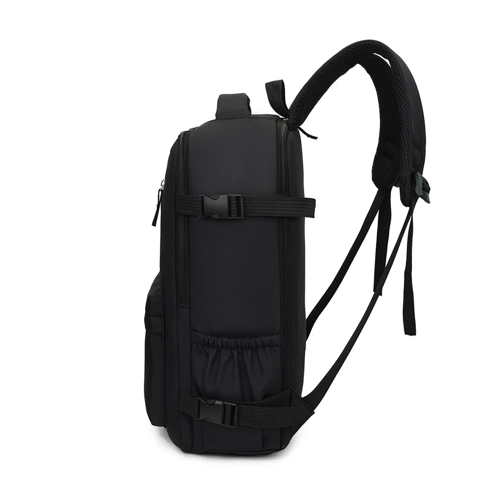 Mochila de viaje para hombres y mujeres, mochila de gran capacidad para viajes de negocios cortos, mochila de equipaje liviana