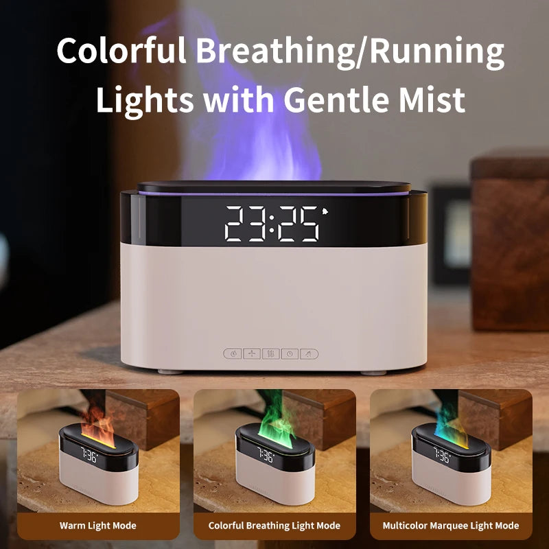 Humidificador Reloj Despertador con Control Remoto