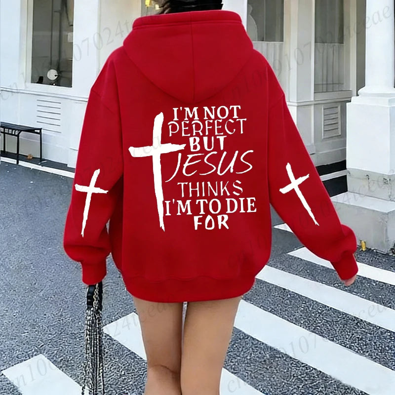 Sudadera con capucha casual KUCLUT con estampado gráfico unisex