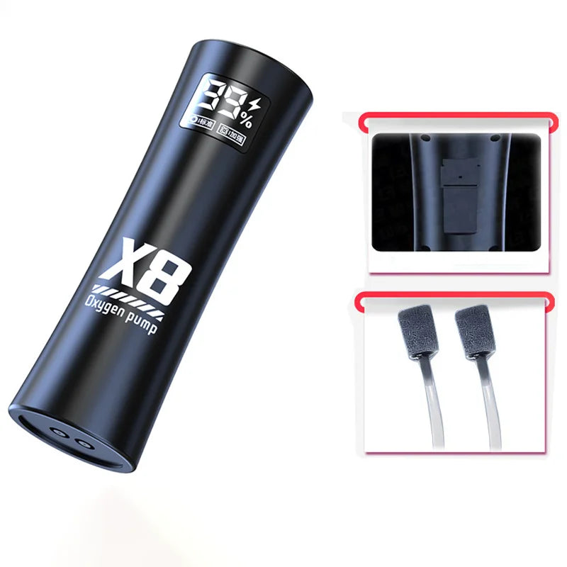 Bomba de Oxígeno USB para Acuario y Pesca