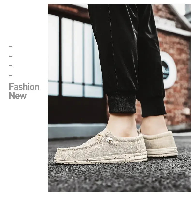 Mocasines casuales para hombre, ultraligeros, sin cordones, transpirables y antideslizantes