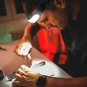 Faro LED Recargable Alta Potencia para Exterior y Pesca