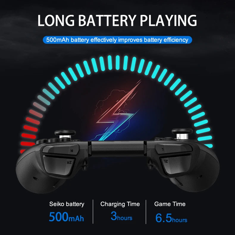 Control inalámbrico Bluetooth para Nintendo Switch, OLED y Lite, mando de juegos, mando, accesorios para juegos Hall