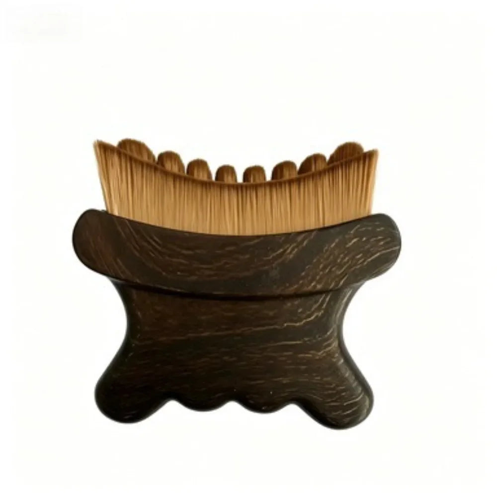 Cepillo Facial para Contorno Linfático, Herramienta Antihinchazón, Masajeador Suave para la Línea de la Mandíbula, Drenaje Linfático, Diseño Ergonómico