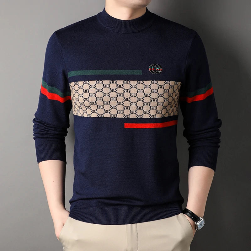Suéter de Punto para Hombre | Cuello Redondo | Estilo Coreano
