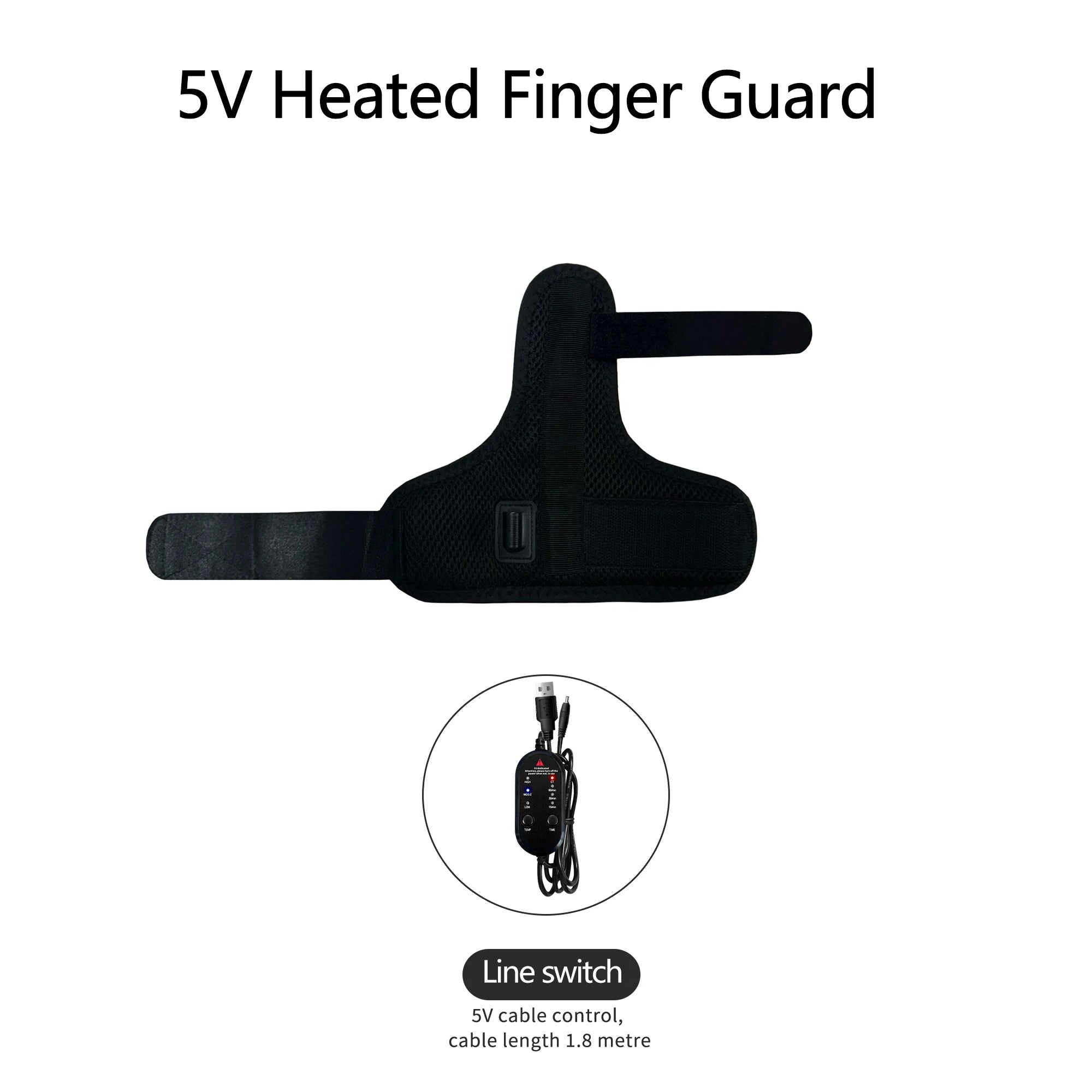 Masajeador de pulgar y muñeca calentado, artritis alimentada por USB, alivio del túnel carpiano, tendinitis del pulgar, esguinces, dolor, alivia la relajación muscular