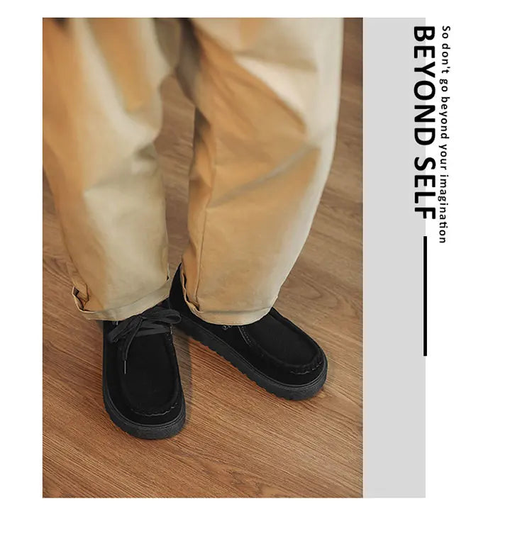Zapatos descalzos con punta ancha para hombre, calzado informal retro clásico, zapatos ligeros para deportes al aire libre, zapatos para caminar, zapatos de trabajo de suela gruesa de color caqui