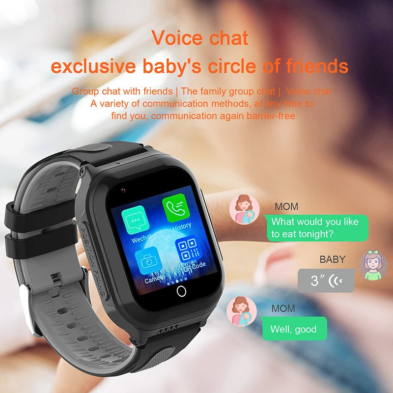Wonlex KT24S Reloj Inteligente Niños GPS 4G
