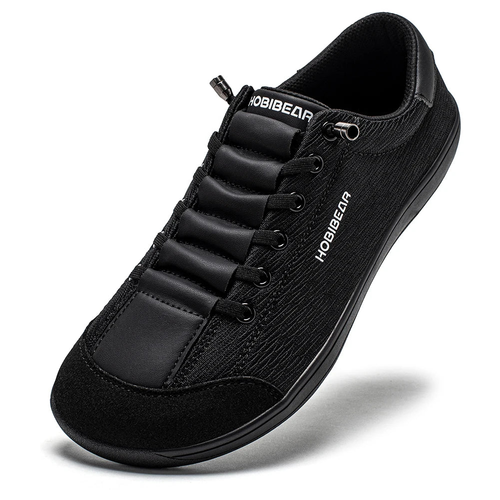 HOBIBEAR Zapatos de malla con punta ancha para hombre, zapatillas sin cordones, transpirables, ligeras, para caminar, con efecto tie-dye, unisex