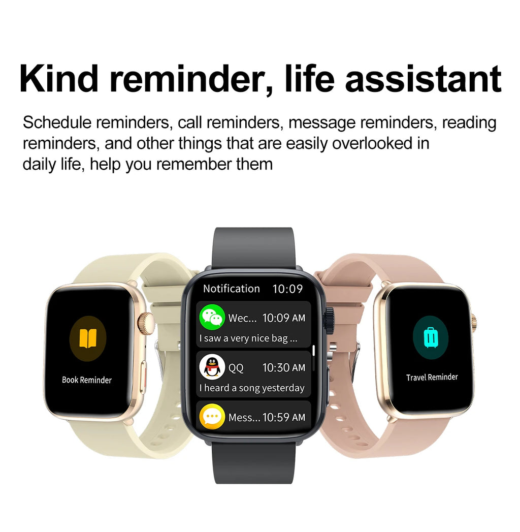 Reloj Inteligente NFC Salud Femenina AMOLED