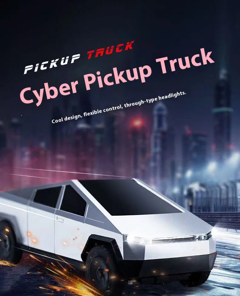 Camioneta RC 1:24, Todoterreno 4WD con Luces LED