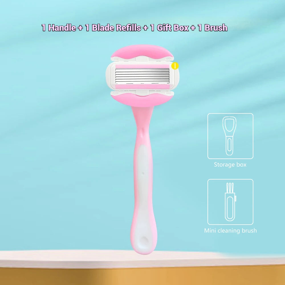 Maquinilla de Afeitar de Seguridad con Aloe Vera