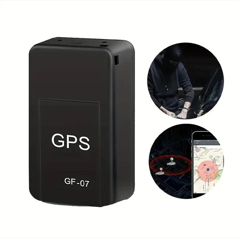 Localizador GPS para Motocicleta y Automóvil GF07, Mini Rastreador Magnético para Vehículos, Mascotas, Niños y Ancianos, con Aplicación de Posicionamiento GPS ﻿