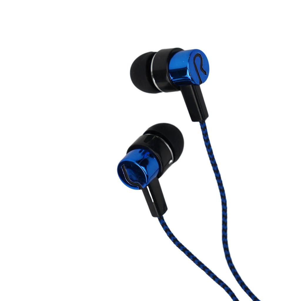 Experimente graves potentes con auriculares internos con cable, auriculares estéreo de 3,5 mm para dispositivos móviles, diseño con aislamiento de ruido