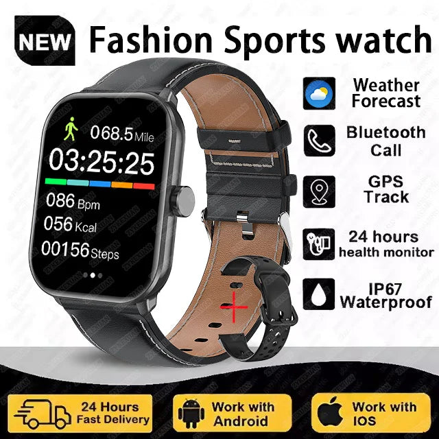 Reloj Inteligente Deportivo AMOLED GPS Bluetooth