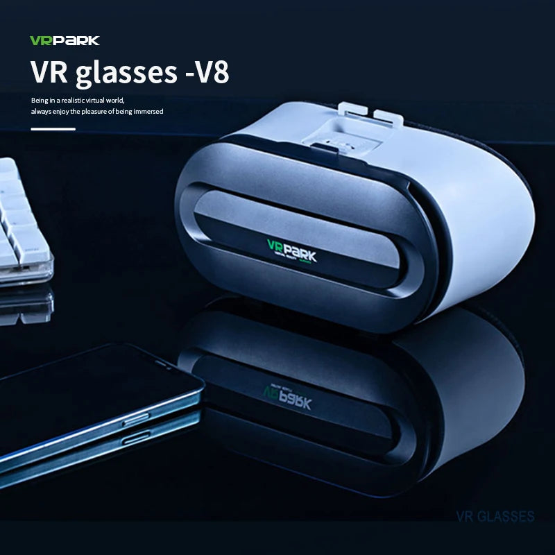 Gafas VR de realidad Virtual, casco de teléfono 3D, lentes de auriculares, dispositivo Viar, teléfono inteligente, juego celular, visor de vídeo móvil