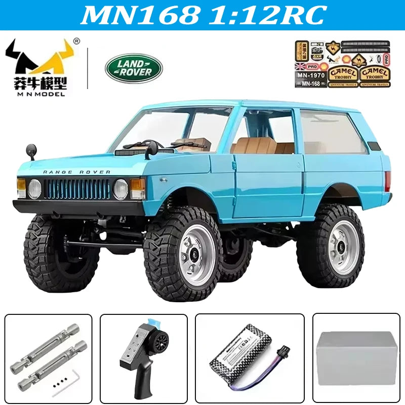 MN82 MN82S Toyota Rc 4x4 Rc CAR 2,4g 1/12 escala completa todoterreno Control remoto coche trepador de control remoto coche de juguete para regalo
