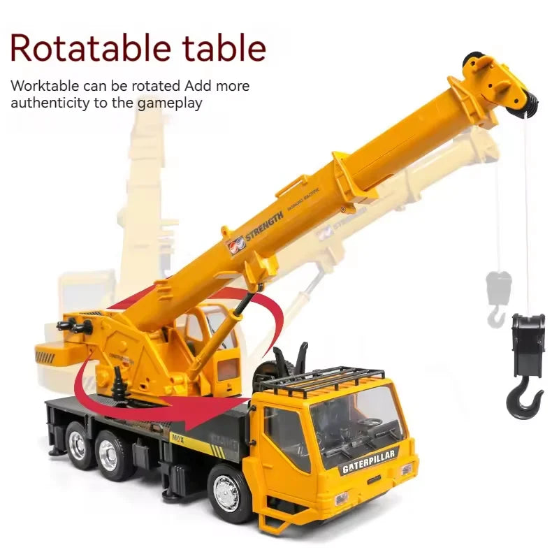 Grúa RC 1:24 Control Remoto 2.4G 10 Canales para Niños