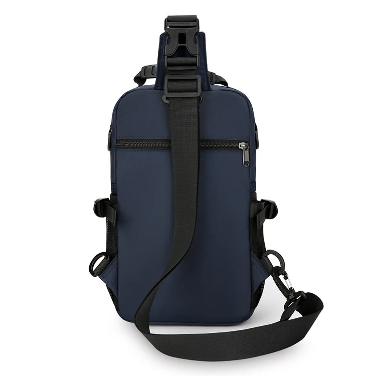 Bolso Bandolera Funcional y Moderno - Bolso de Pecho, de un Solo Hombro, Correa Ajustable, Perfecto para Viajes y Uso Diario