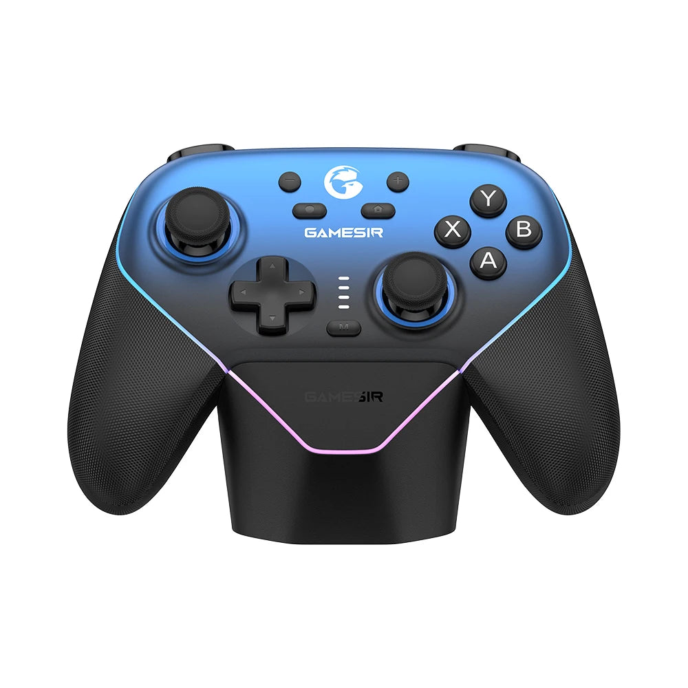 Gamepad GameSir Super Nova Bluetooth con base de carga controlador de juegos inalámbrico para Nintendo Switch 2 iPhone Android teléfono PC
