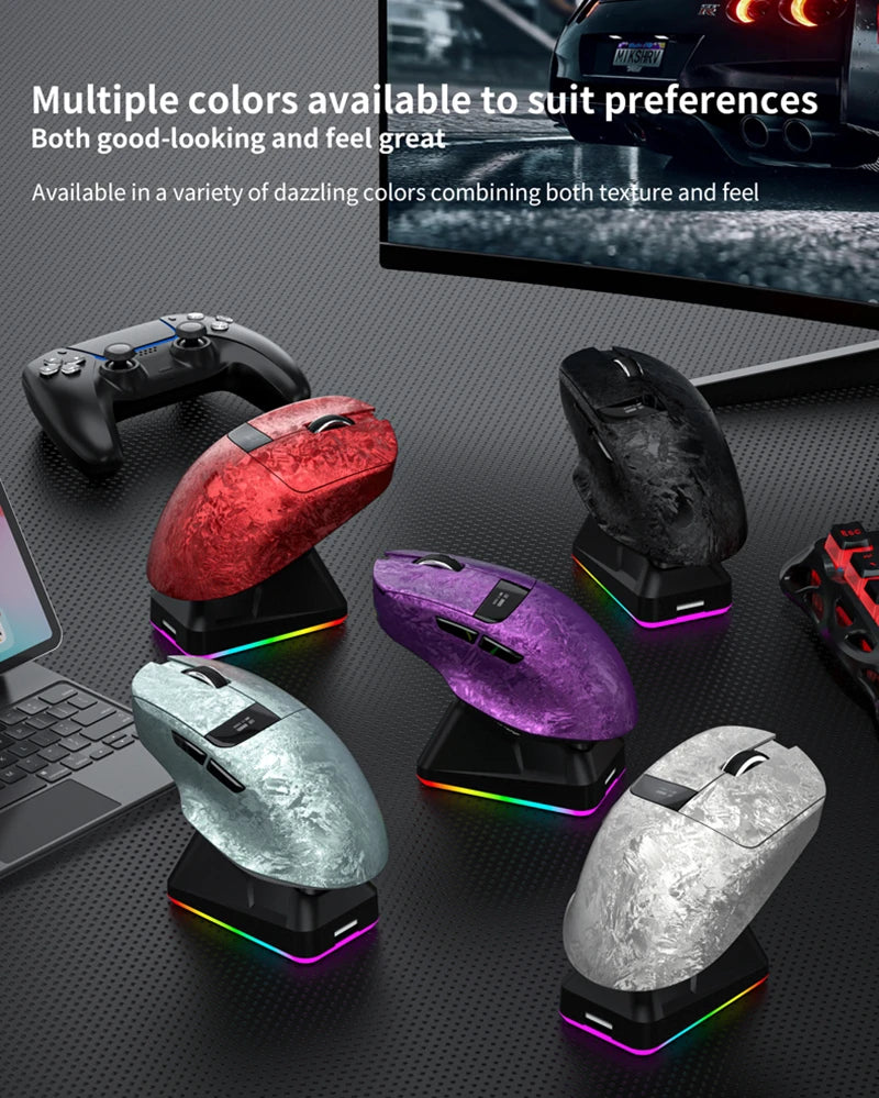 Ratón Inalámbrico Bluetooth Lenovo para Gaming, 35K DPI, Recargable USB-C