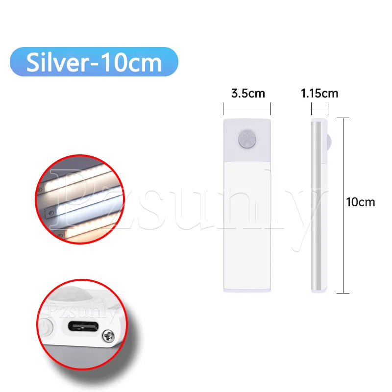 Barra de Luz LED con Sensor de Movimiento USB
